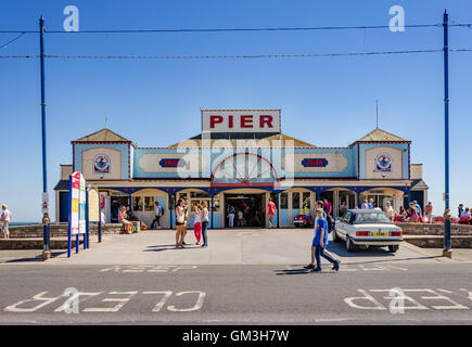 Teignmouth Grand Pier. Stockfoto