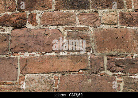 Gemauerte Wand Hintergrund. Stockfoto