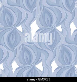 Abstrakte Musterdesign blau Stock Vektor