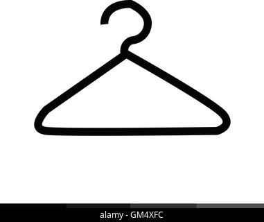 Kleiderbügel Icon Illustration design Stock Vektor