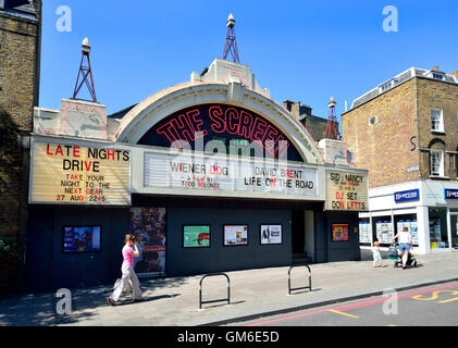 London England, UK. Islington: Everyman Bildschirm auf den grünen Kino (83 Upper Street, London N1) Stockfoto