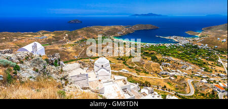 Schöne authentische Inseln Griechenland - Serifos, Kykladen Stockfoto