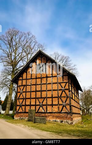 Kirche in Linde, Löwenberger Land, Brandenburg, Deutschland Stockfoto