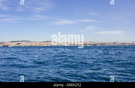 Blick auf den asiatischen Teil von Istanbul Stockfoto