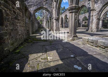 Die Kirche am Heptenstall widmete sich St. Thomas ein Becket und zwischen 1256 und 1260 erbaut wurde. Stockfoto