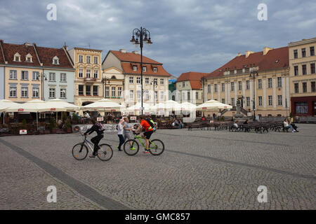 Stadt Bydgoszcz in Polen, alten Marktplatz in der Altstadt Stockfoto