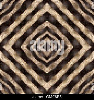 Tierische abstrakte Polka Dot Hintergrund oder Muster basierend auf Zebrastreifen. Vektor Eps 10. Stock Vektor