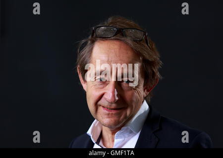 Edinburgh, UK. 25. August 2016. Edinburgh International Book Festival 13. Tag. Edinburgh International Book Festival findet statt in Charlotte Square Gardens. Edinburgh. Abgebildete Anthony Seldon. Pako Mera/Alamy Live-Nachrichten Stockfoto