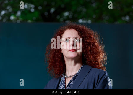 Edinburgh, UK. 25. August 2016. Edinburgh International Book Festival 13. Tag. Edinburgh International Book Festival findet statt in Charlotte Square Gardens. Edinburgh. Abgebildete Maggie O'Farrell. Pako Mera/Alamy Live-Nachrichten Stockfoto