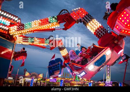 Toronto, Ontario, Kanada. 24. August 2016. Öffentlichkeit auf die CNE Gelände in Toronto, Mittwoch, 24. August 2016. Der Canadian National Exhibition (CNE), auch bekannt als The Ex, ist eine jährliche Veranstaltung, die in den 18 Tagen bis zur und einschließlich der Canadian Labour Day Montag an Exhibition Place in Toronto, Ontario, Kanada, stattfindet. © Eduardo Lima/ZUMA Draht/Alamy Live-Nachrichten Stockfoto