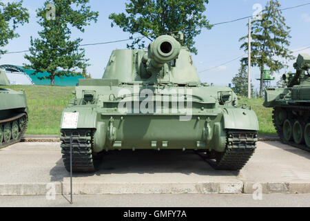 Loshany, Belarus - 31. Juli 2016: "Stalin-Linie" Dies ist historisch-kulturellen Komplex. Stockfoto