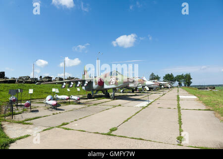 Loshany, Belarus - 31. Juli 2016: "Stalin-Linie" Dies ist historisch-kulturellen Komplex. Stockfoto