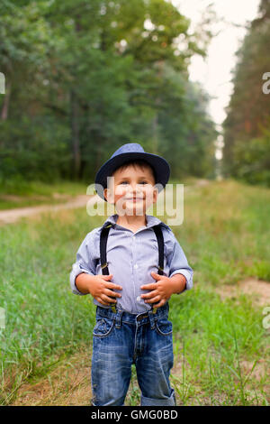 Bildnis eines Knaben Stockfoto