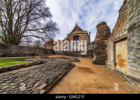 Wolvesey Castle in Winchester, Hampshire Stockfoto