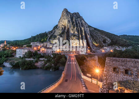 Sisteron, Provence-Alpes-Côte d ' Azur, Frankreich, Europa Stockfoto