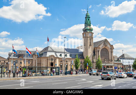 Luxemburg - 19. Juni 2014: Gare Centrale Bahnhof in Luxemburg-Stadt Stockfoto