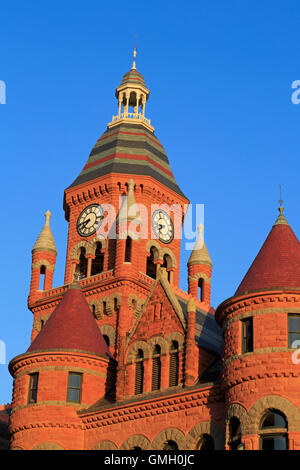 Old Red Museum, Dealey Plaza, Dallas, Texas, USA Stockfoto