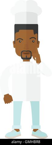 Chef-Kocher Stock Vektor
