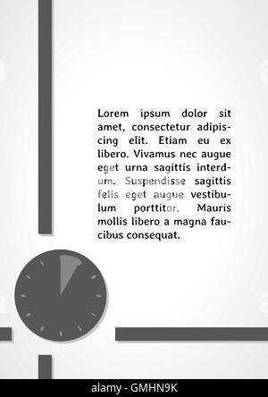 sehen Sie Symbol dunkle Infografiken Stock Vektor