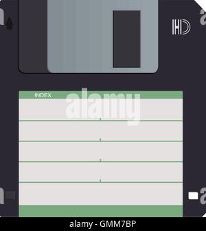 Floppy-Disk-Vektor Stock Vektor