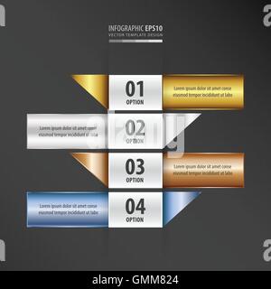 Design moderner gradient Bannergestaltung Stock Vektor