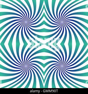 Grün blau nahtlose Wirbel Hintergrund Stock Vektor