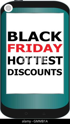 Schwarzer Freitag-Banner. Ausverkauf Stock Vektor