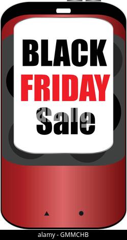 Schwarzer Freitag-Banner. Ausverkauf Stock Vektor