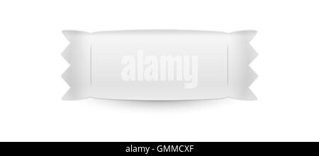 leere Lebensmittelpaket Stock Vektor