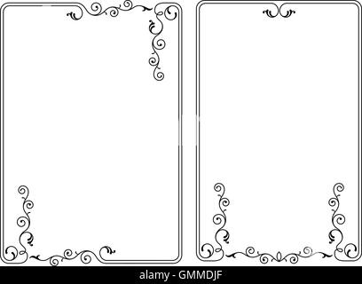 Frame Border Design Stock Vektor