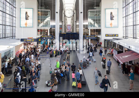 Der internationale Flughafen Kopenhagen Stockfoto