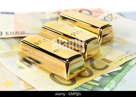 Gold Preis Stockfoto