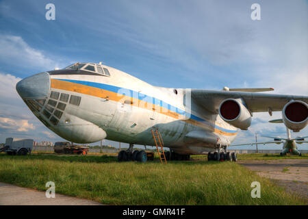 Frachtflugzeug Stockfoto