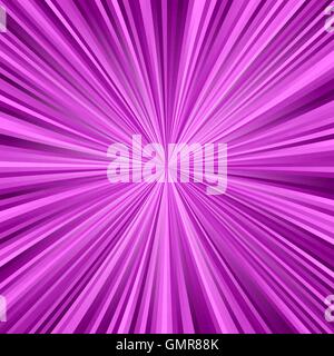 Magenta Ray Burst Hintergrund Stock Vektor