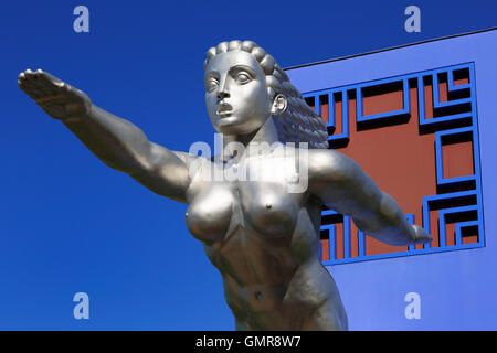 Die Altistin Statue, Fair Park, Dallas, Texas, USA Stockfoto