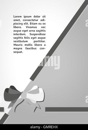 dunkel grau elegante Bogen Infografiken Stock Vektor