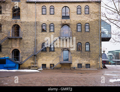 Ziegelmauer Stockfoto