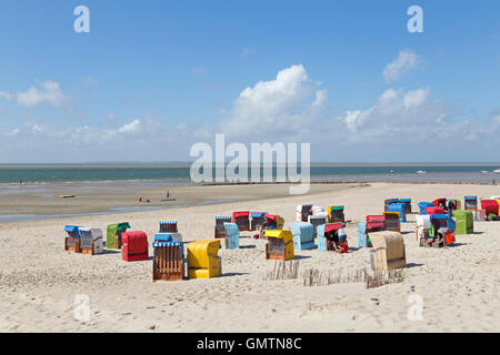 Strand, Utersum, Insel Föhr, Nordfriesland, Schleswig-Holstein, Deutschland Stockfoto