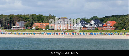 Südstrand, Wyk auf Föhr, Insel Föhr, Nordfriesland, Schleswig-Holstein, Deutschland Stockfoto