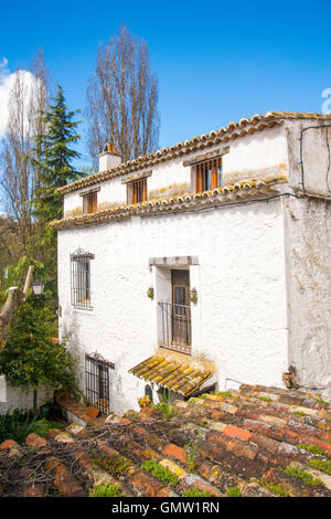 Traditionelle Architektur. Olmeda de Las Fuentes, Provinz Madrid, Spanien. Stockfoto