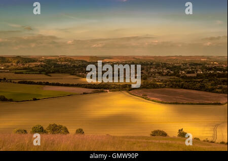 Cley Hill - Landschaft Stockfoto