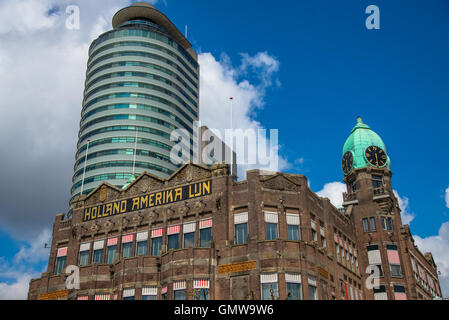 Hotel New York in Rotterdam holland Stockfoto