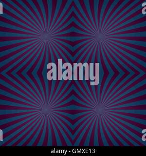 Dunkle nahtlose hypnotische Wirbel Muster Hintergrund Stock Vektor