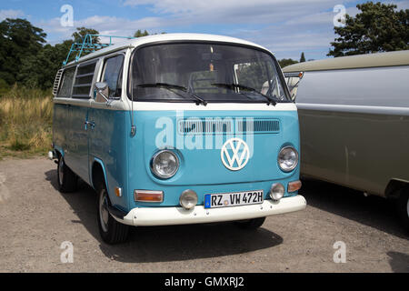 Celle, Deutschland - 7. August 2016: A Volkswagen Kombi Typ2 auf der Jahrestagung der Kaefer Stockfoto