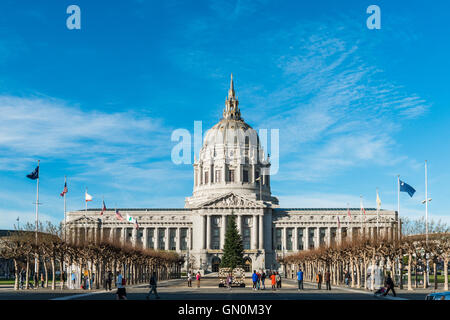 Rathaus von San Francisco. Stockfoto