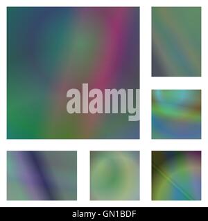 Abstrakte Verlaufshintergrund Design Sets Stock Vektor