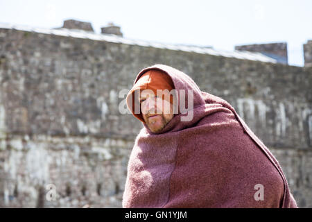 Frühling Fayre in Pembroke Castle - mittelalterliche Tag Stockfoto