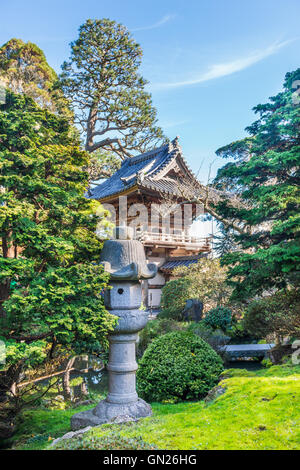 Japanese Tea Garden in San Francisco Stockfoto