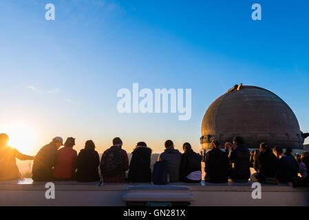 Berühmten Griffith Sternwarte in Los Angeles, USA Stockfoto