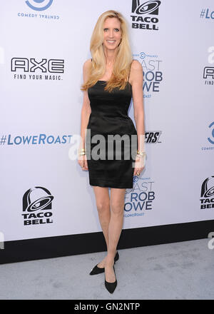 Los Angeles, Kalifornien, USA. 27. August 2016.  Ann Coulter auf Comedy Central Roast von Rob Lowe in den Sony Studios am 27. August 2016 in Los Angeles, California.Los Angeles, Kalifornien, USA. 27. August 2016.  Ann Coulter auf der "Comedy Central Roast von Rob Low" in den Sony Studios am 27. August 2016 in Los Angeles, Kalifornien. Bildnachweis: MediaPunch Inc/Alamy Live-Nachrichten Stockfoto
